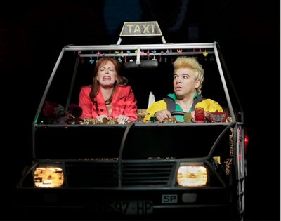 Sherie Rene Scott and Danny Burstein Photo